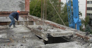 Демонтаж бетонной плиты: цена за м2 от 2095 рублей в Рязани